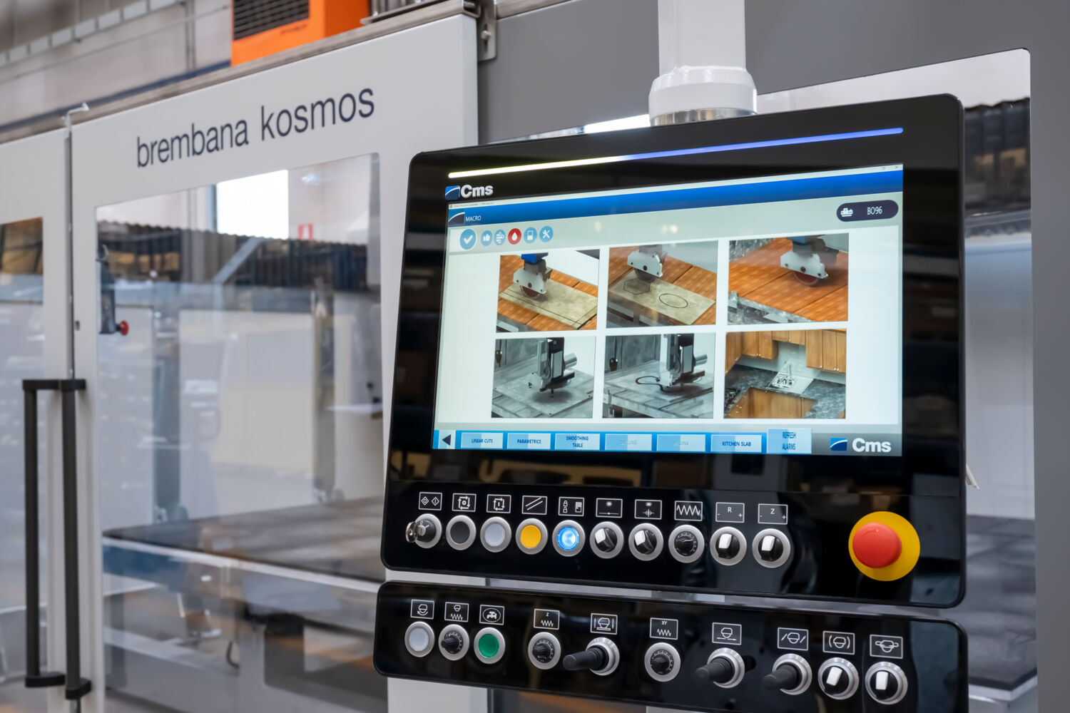 New brembana kosmos: CMS 5-axis monobloc milling machine