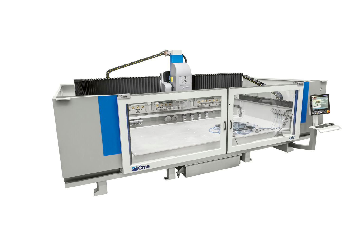 Discover the CMS horizontal machining centers, perfect for working your glass!