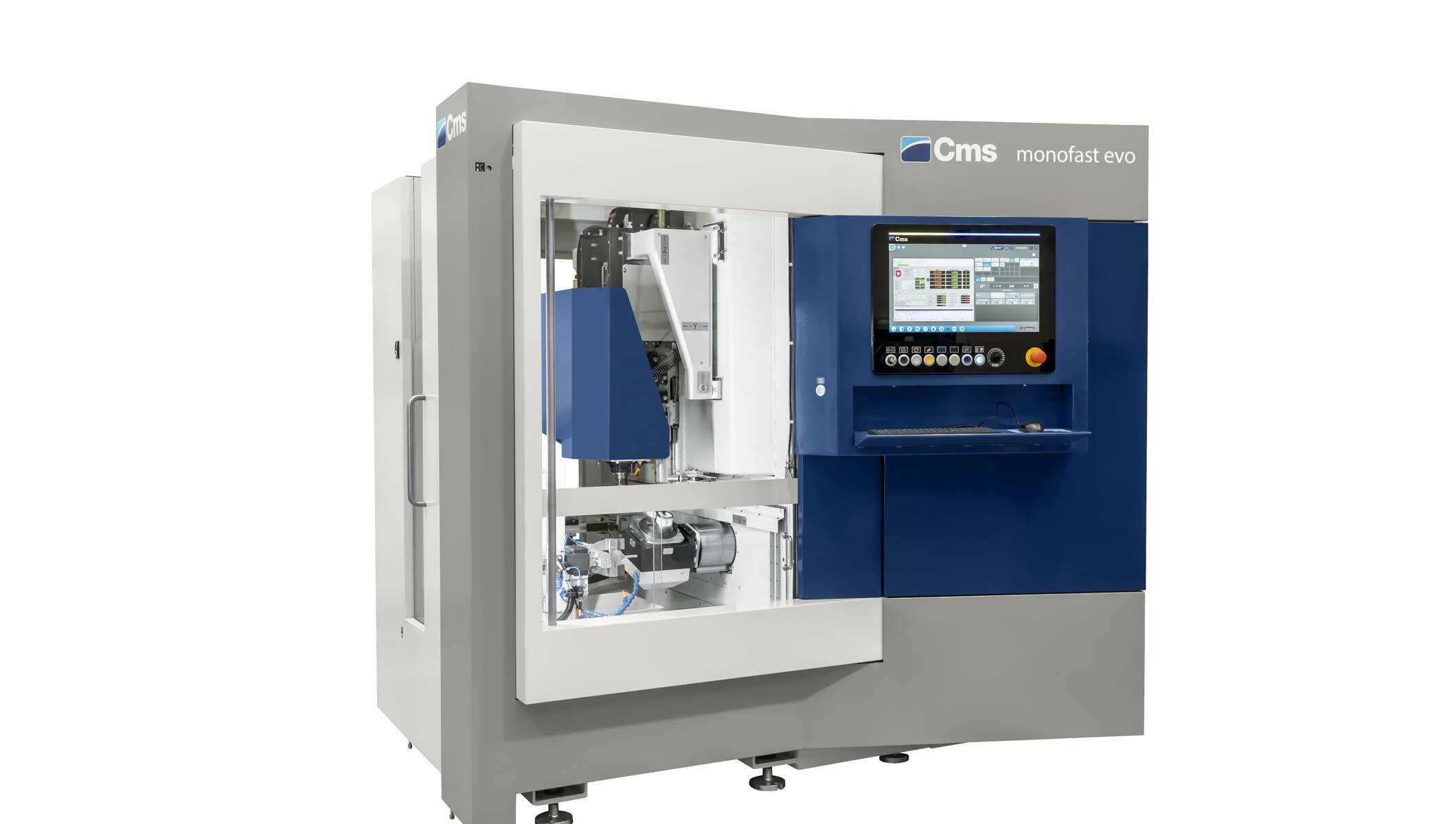 Centros de usinagem CNC para a indústria ótica - Máquinas para a usinagem de óculos - monofast evo