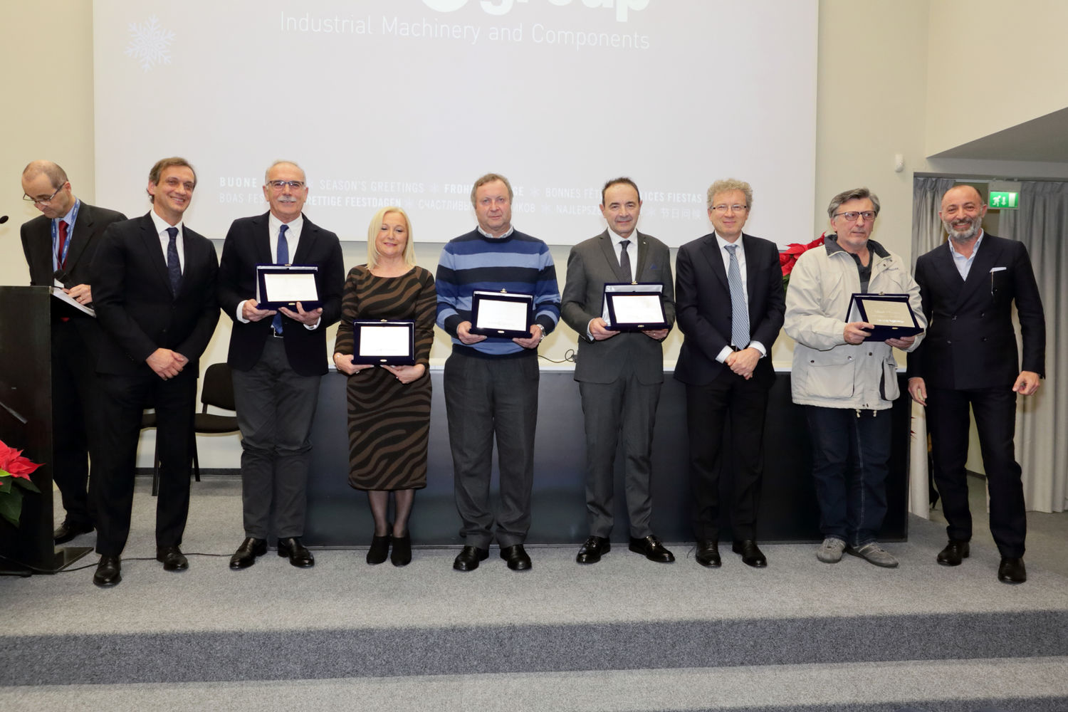 The year 2019 closes with a flourish celebrating the retiring employees and the winners of "Innovation" and "Improvement Ideas" awards